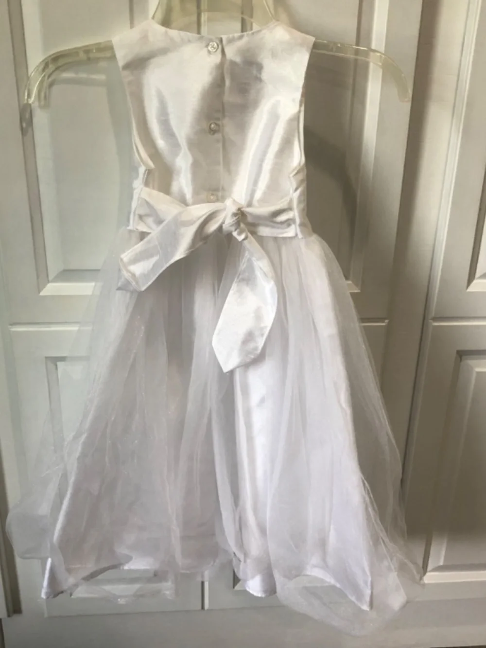 Holiday Editions 5T white flower girl wedding dress Easter
